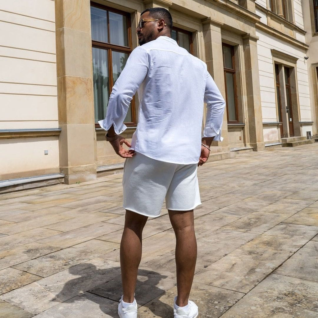 Generico Soulona Katana Chemise Premium En Lin Style Japonais