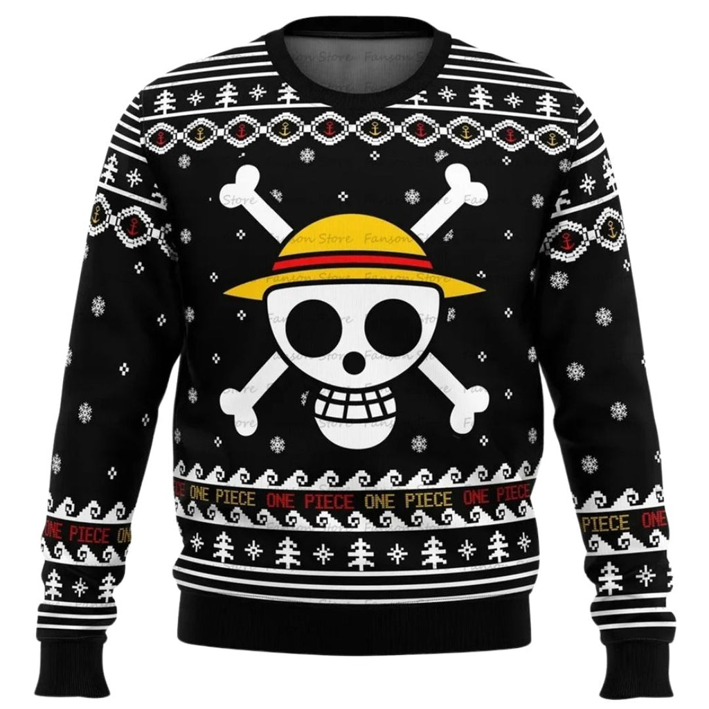 Straw Hat Spirit Christmas Sweater