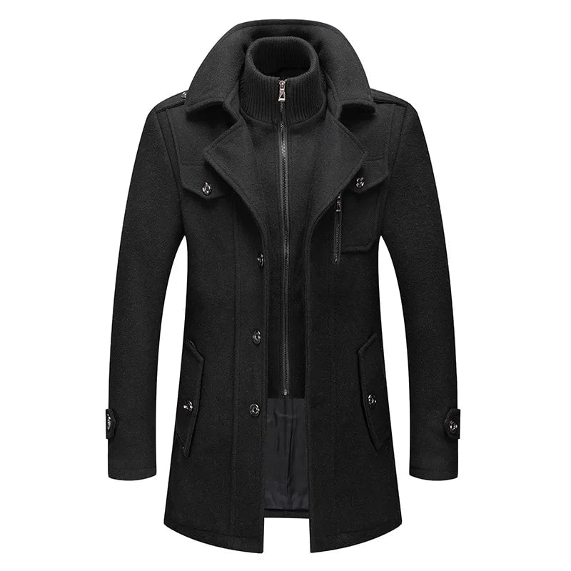 AlpineEdge Woolen Overcoat