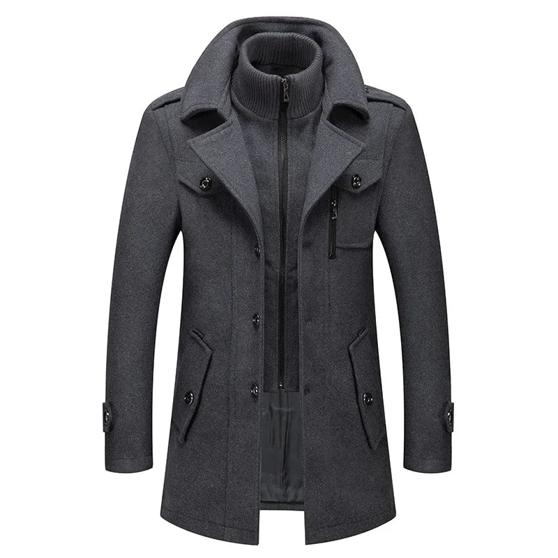 AlpineEdge Woolen Overcoat