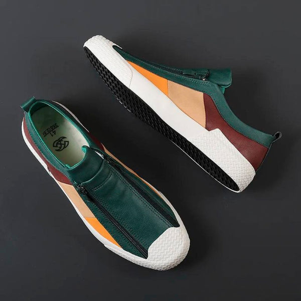 Brennan Luxe Leather Sneakers