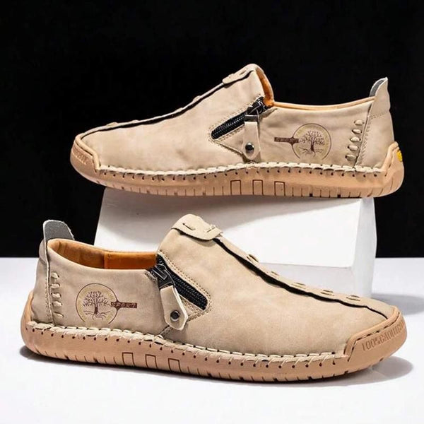 MetroEase Leather Loafers