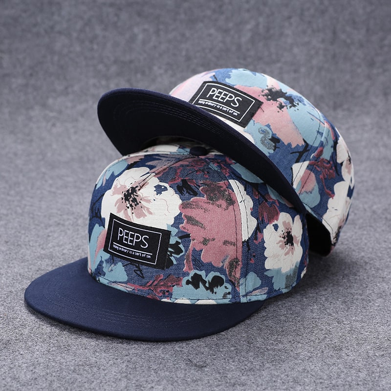 Peeps Floral Snapback