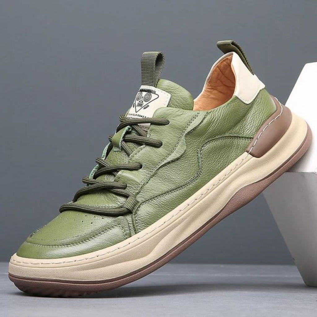 Ascend Luxe Leather Sneakers